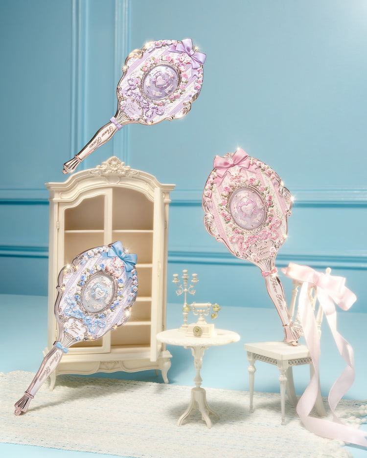FlowerKnows – Bunny Garden Hand Mirror – 1pc – product image 3
