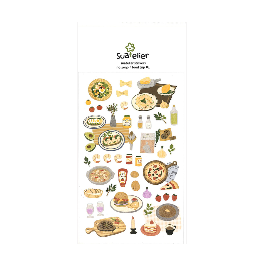 Suatelier Stickers_1090 FOOD TRIP #1