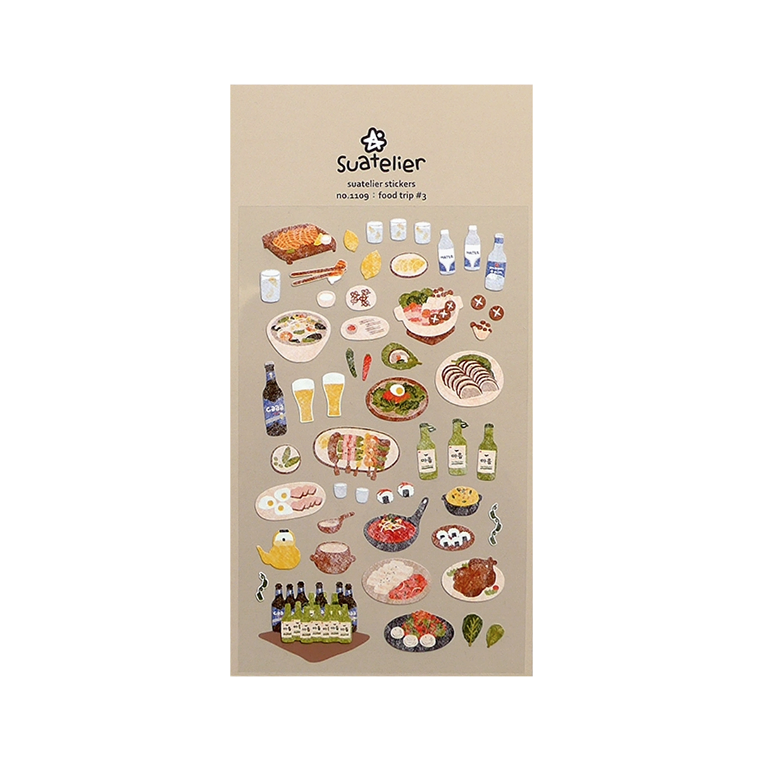 Suatelier Stickers_1109 FOOD TRIP #3