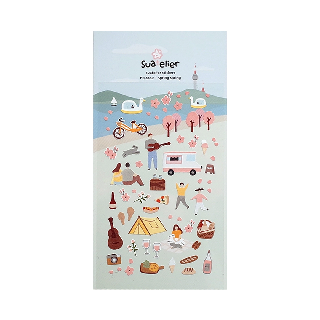 Suatelier Stickers_1112 SPRING SPRING