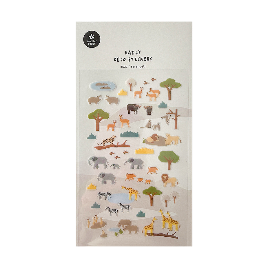 Suatelier Stickers_1122 SERENGETI