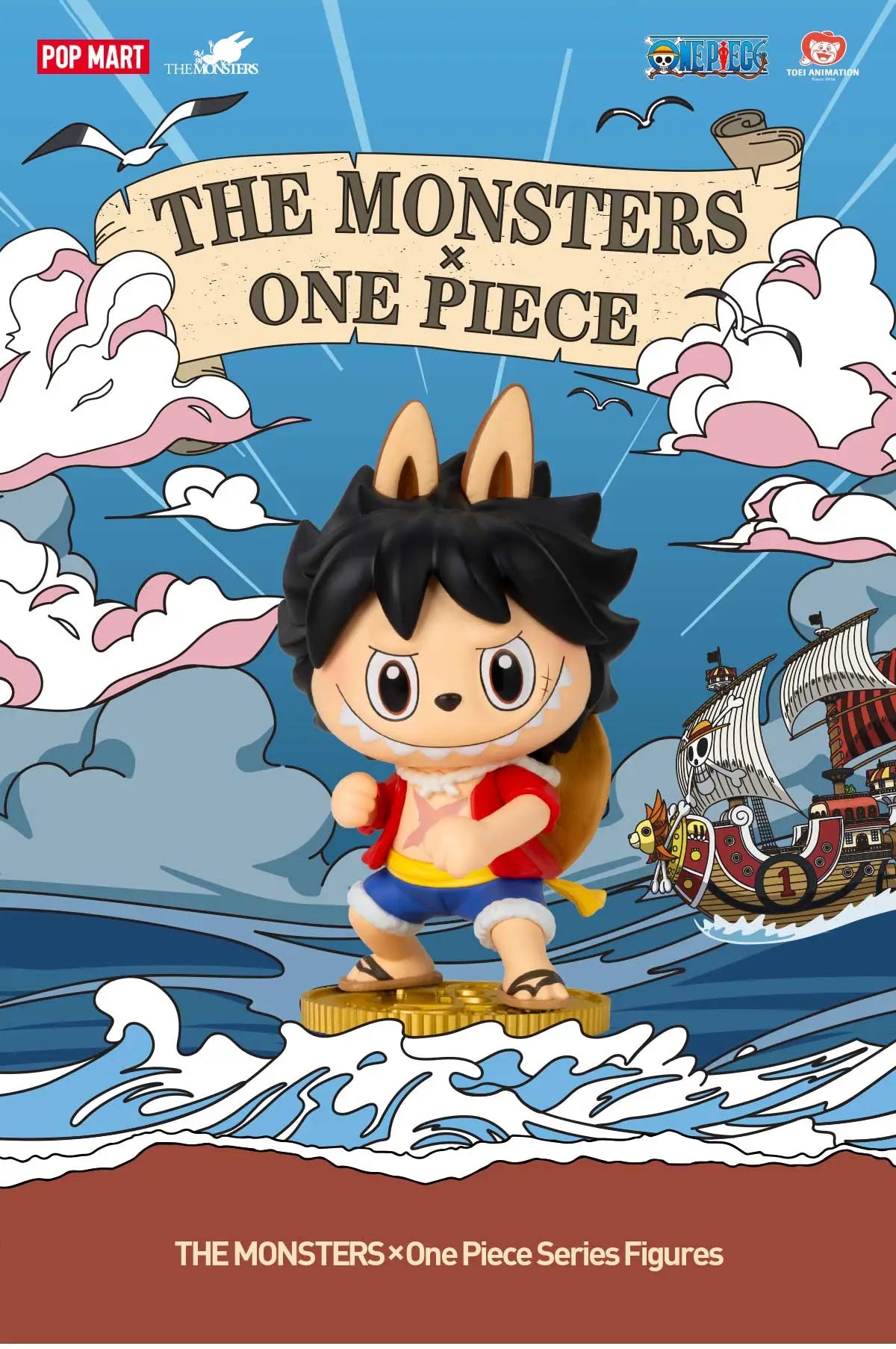 THE MONSTERS X ONE PIECE FIGURES-BOÎTE MYSTÈRE