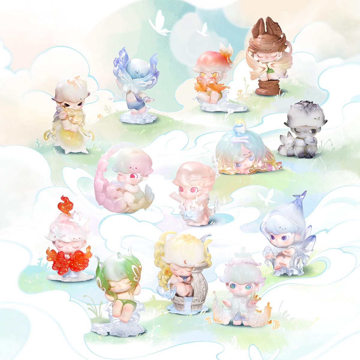 Blind box - Pop Mart - Dimoo World - Shapes in Nature