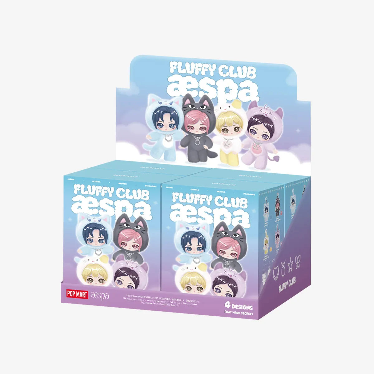 Pop Mart Boîte Mystère- Fluffy Club AESPA