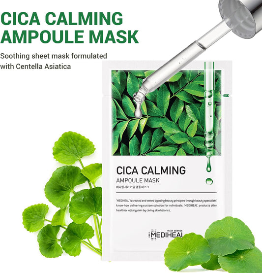MEDIHEAL Cica Calming Ampoule Mask 1pc