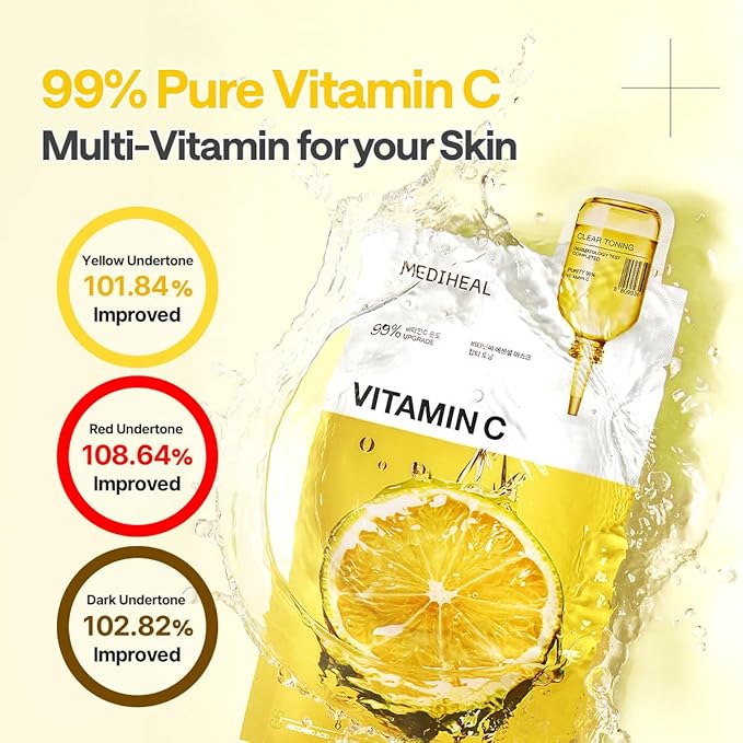 MEDIHEAL !+ Masque Essentiel Vita (1 pièce)