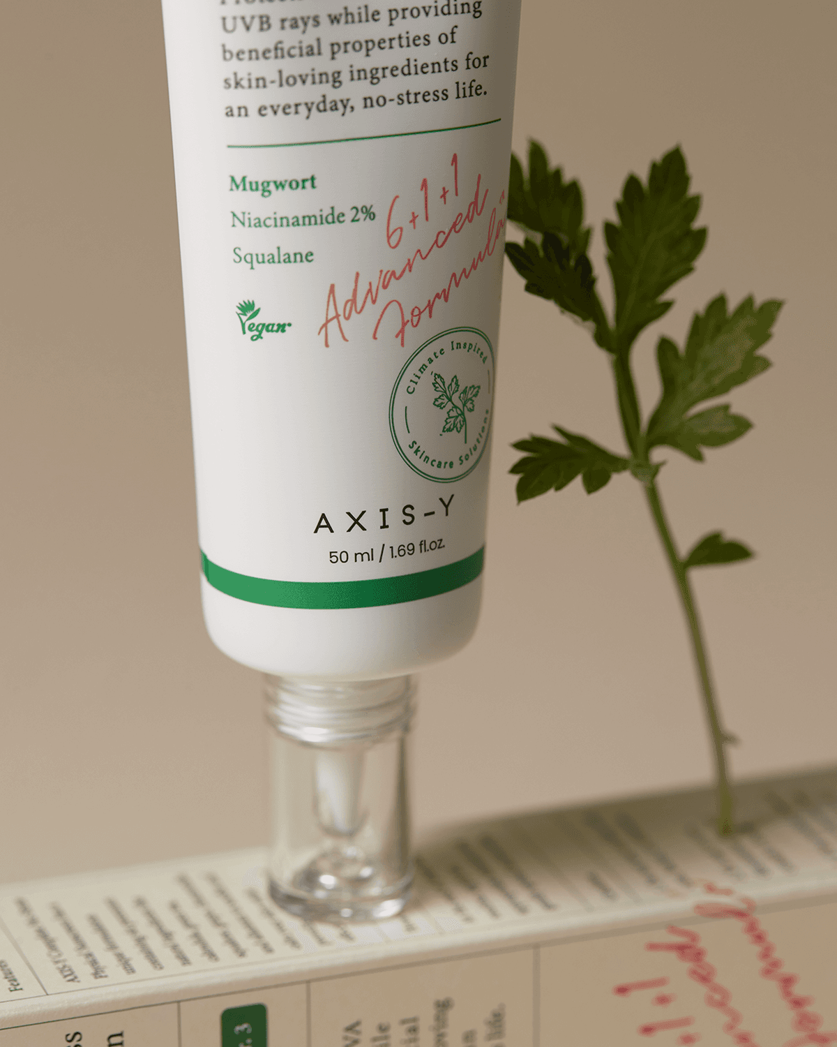 AXISY !! Complete No-Stress Physical Sunscreen V.3 SPF 50+ 50ml NPN