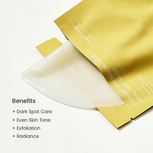 Biodance! Radiant Vita Niacinamide Real Deep Mask 1 sheet
