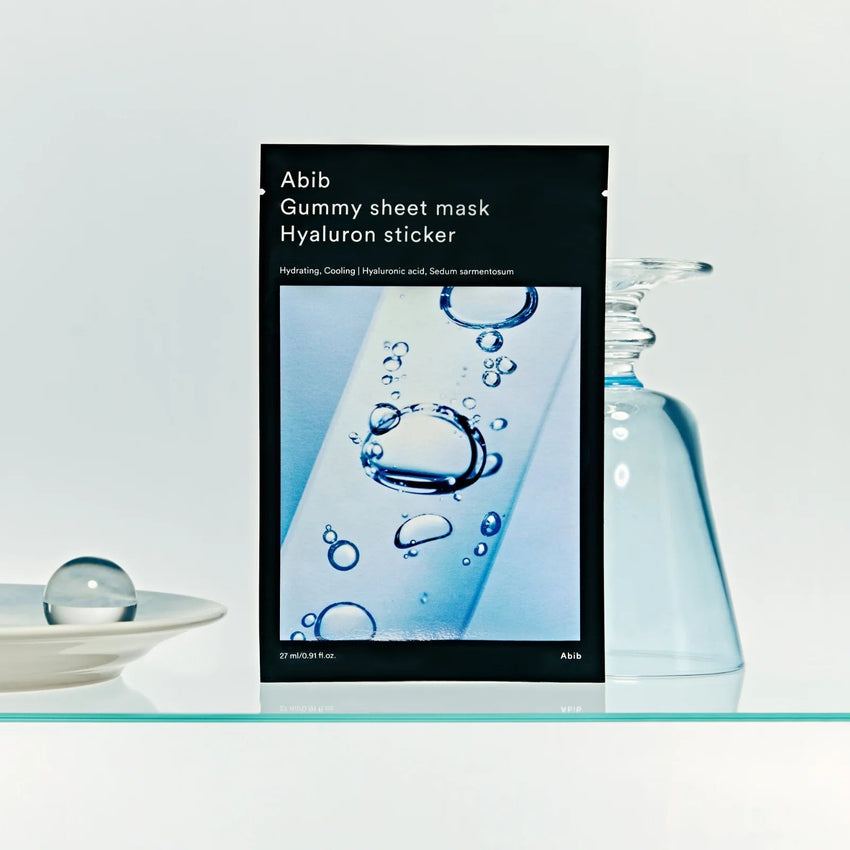 ABIB Gummy Sheet Mask Hyaluron autocollant 1 pièce