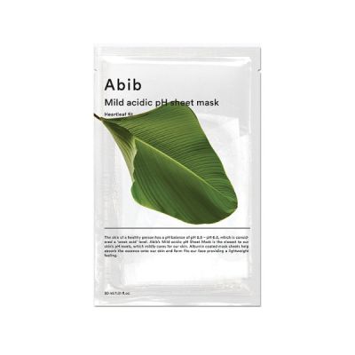 ABIB -- Mild Acidic PH Sheet Mask Heartleaf Fit 10pcs