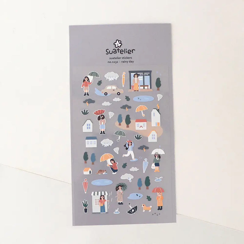 Suatelier Stickers_1132 RAINY DAY