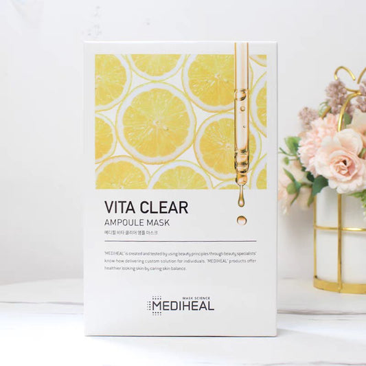 MEDIHEAL ++ Vita Clearing Ampoule Mask 10pcs_54987