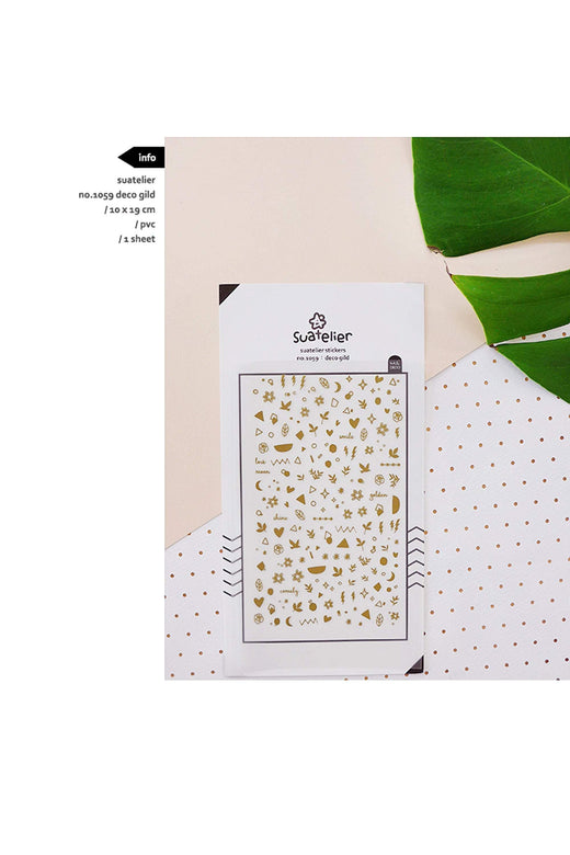Suatelier Stickers_1059 DECO GILD