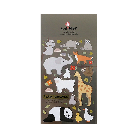 Suatelier Stickers_1072 LAND ANIMALS