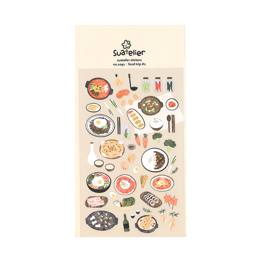 Suatelier Stickers_1091 FOOD TRIP #2
