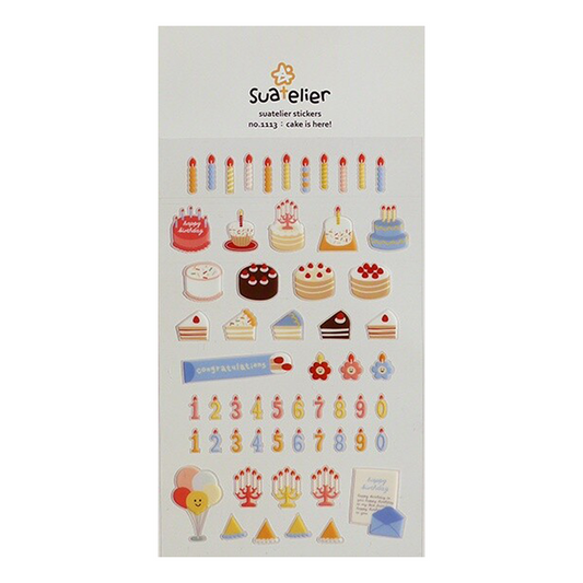 Suatelier Stickers_1113 CAKE IS HERE!