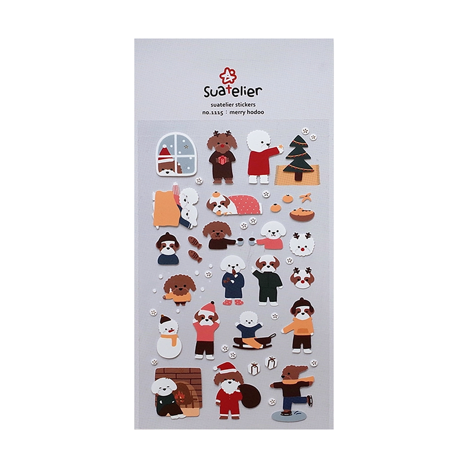 Suatelier Stickers_1115 MERRY HODOO
