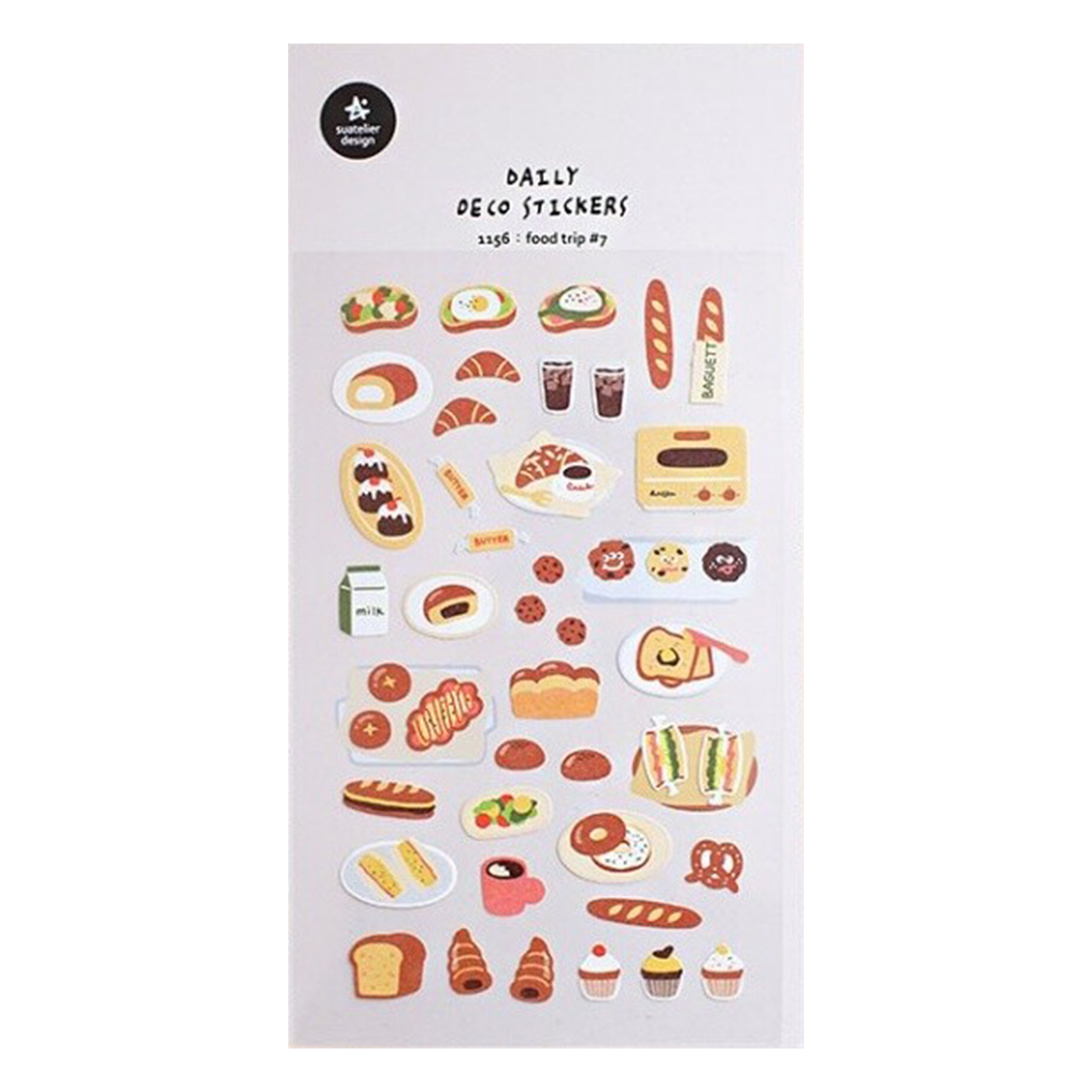 Suatelier Stickers_1116 FOOD TRIP #4