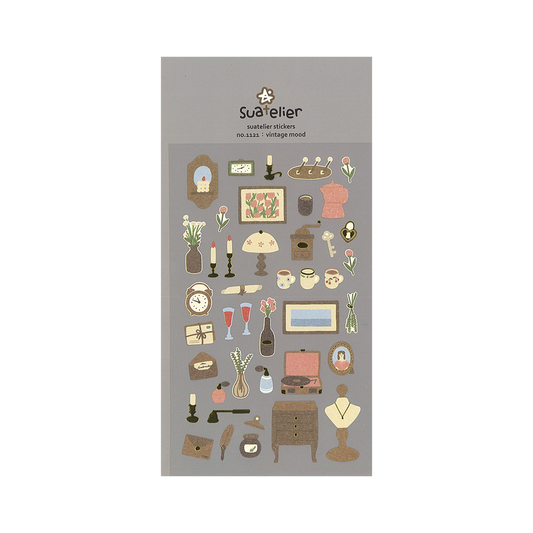 Suatelier Stickers_1121 VINTAGE MOOD