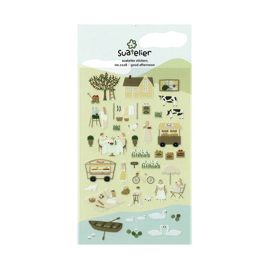Suatelier Stickers_1128 GOOD AFTERNOON