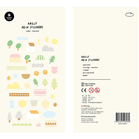 Suatelier stickers_1169 Murmur