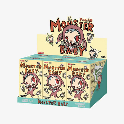 Boîte Mystère-POP MART POLAR-Série Collection Monstre Bébé