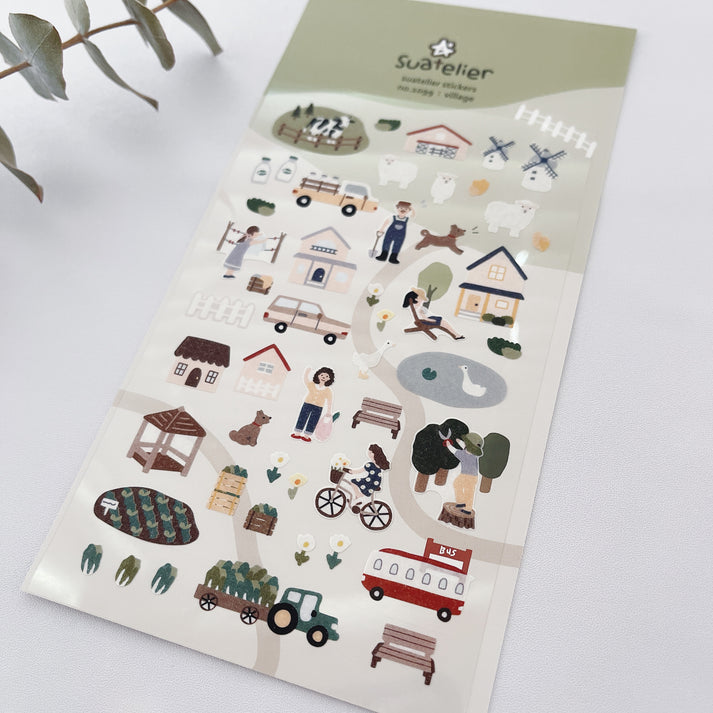 Suatelier Stickers_1099 VILLAGE