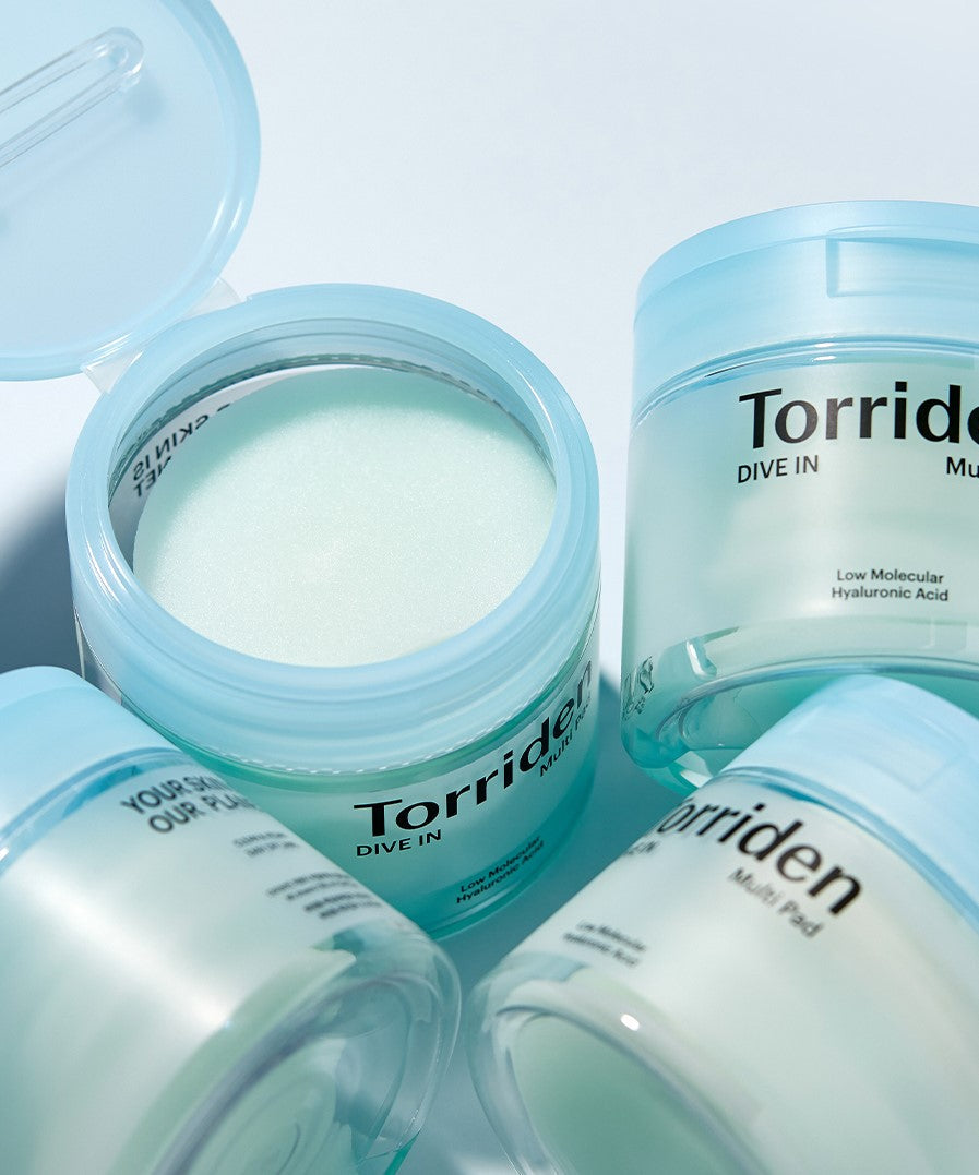 TORRIDEN Dive-in Low Molecular Hyaluronic Acid Multi-Pad (80 pièces)