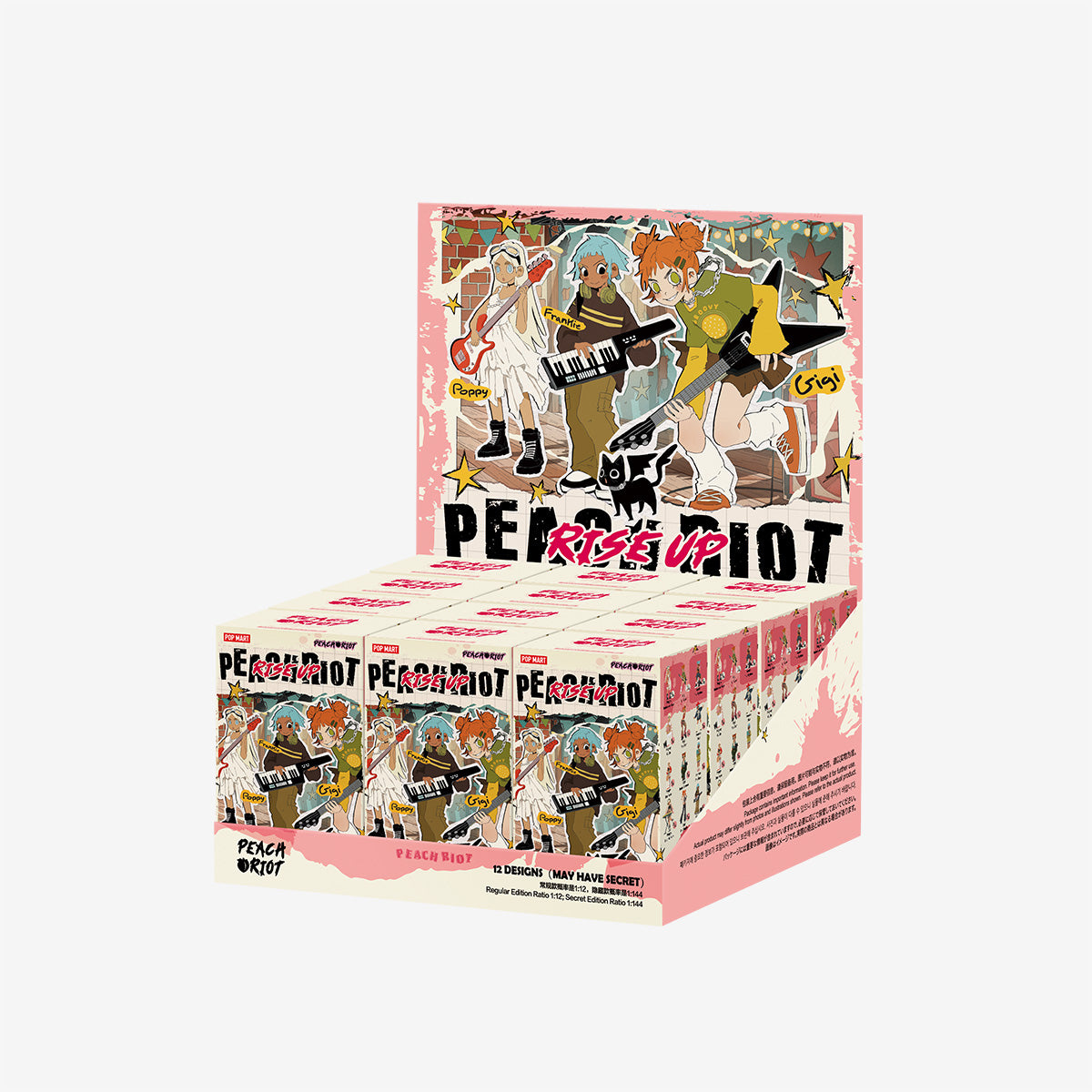 Blind Box Peach Riot Rise Up Series Figures