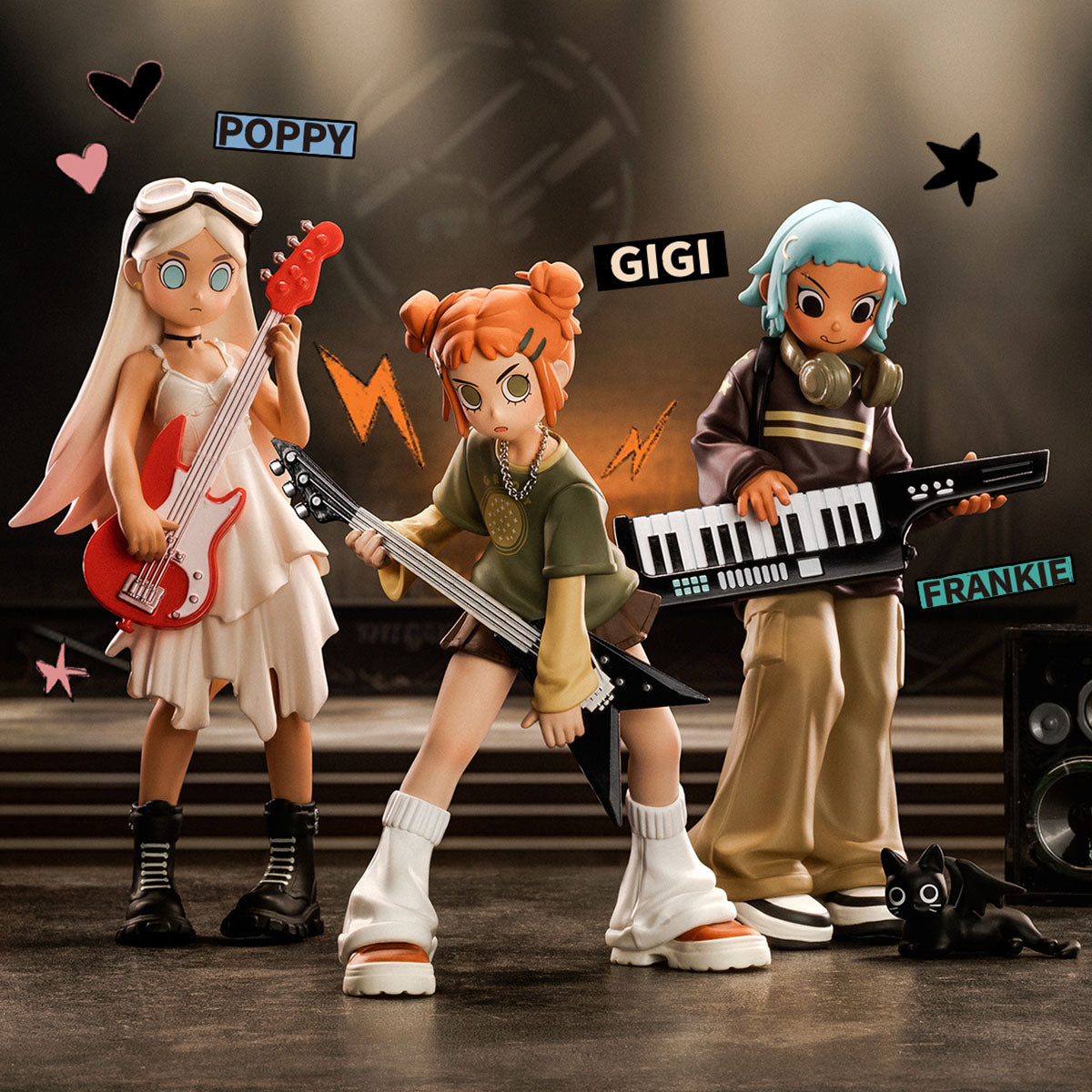 Blind Box Peach Riot Rise Up Series Figures