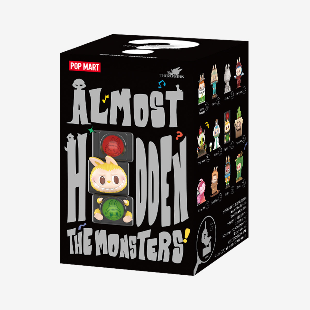 Blind Box - Figurines Pop Mart Labubu the Monsters série Almost Hidden scellées