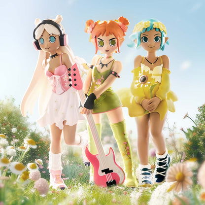 Figurines Blind Box Peach Riot Punk Fairy Series