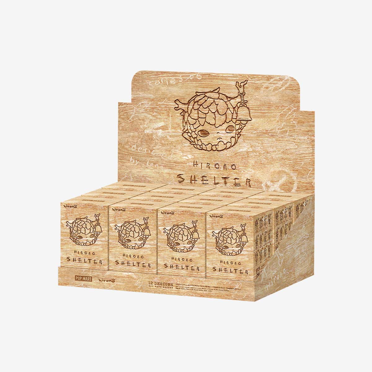 Blind box- POP MART HIRONO Shelter Series [Assorted Box 12 Pieces] Original Figure Set F/S