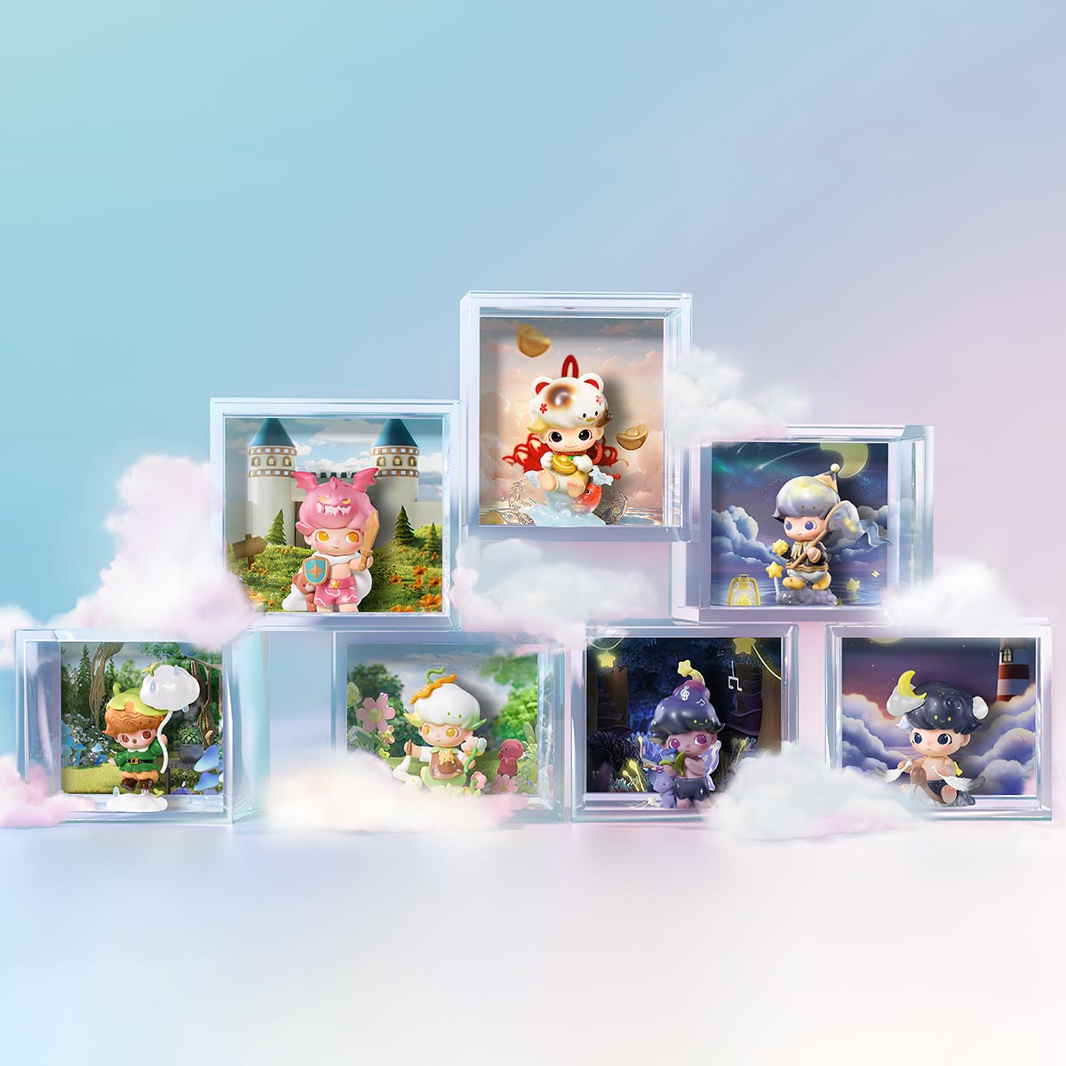 Blind Box DIMOO Weaving Wonders Series Figures