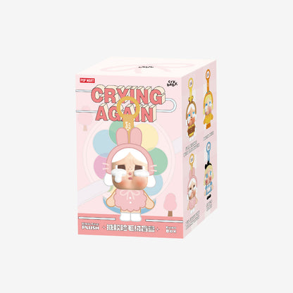 Blind Box-Pop Mart CryBaby Crying Again Porte-clés en peluche avec visage en vinyle - Duck You