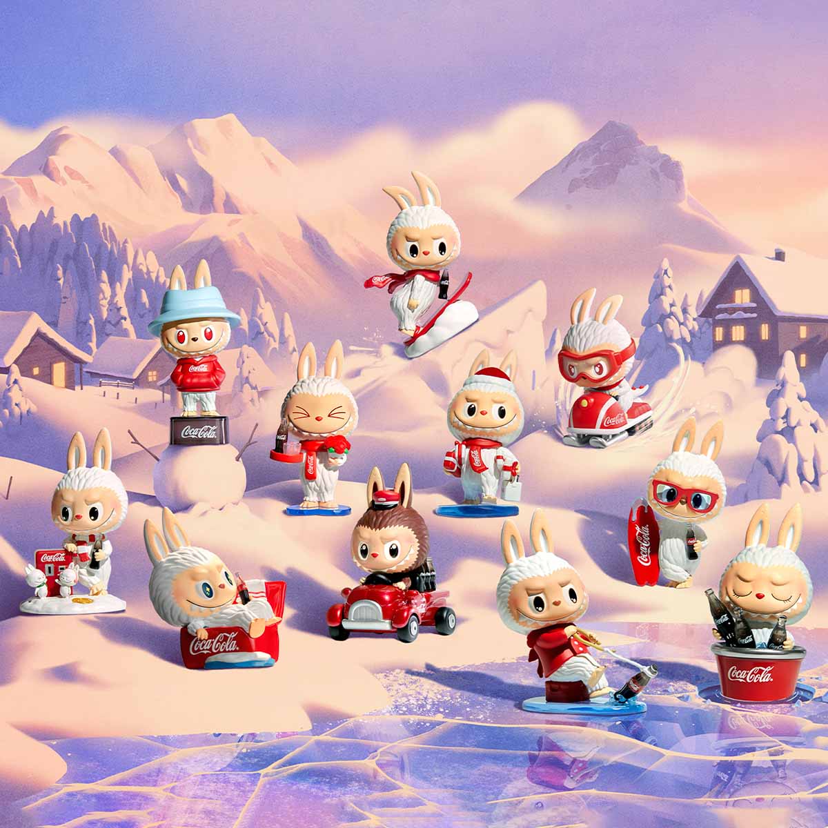 Blind box - Pop Mart THE MONSTERS COCA-COLA Series Figures