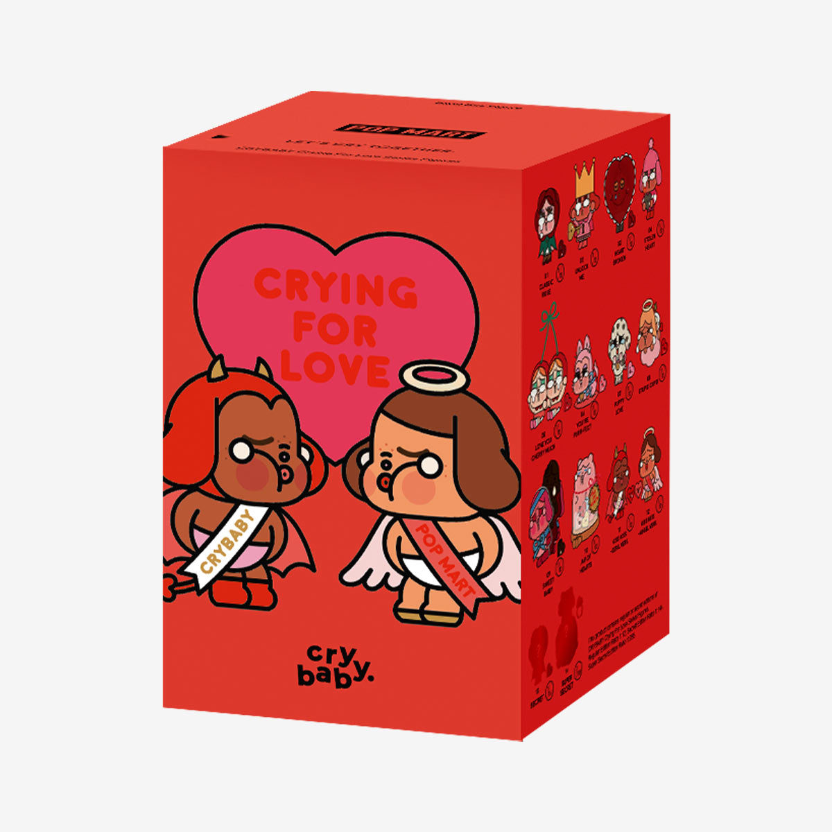 Blind Box - Figurines Pop Mart CryBaby Crying for Love Series Love You Cherry Much