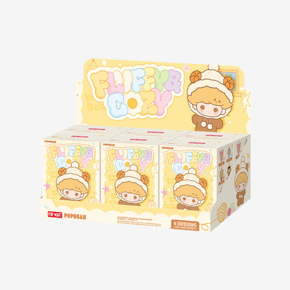 Boîte mystère - POP MART POP BEAN Fluffy & Cozy Series - Boîte mystère de pendentifs en peluche