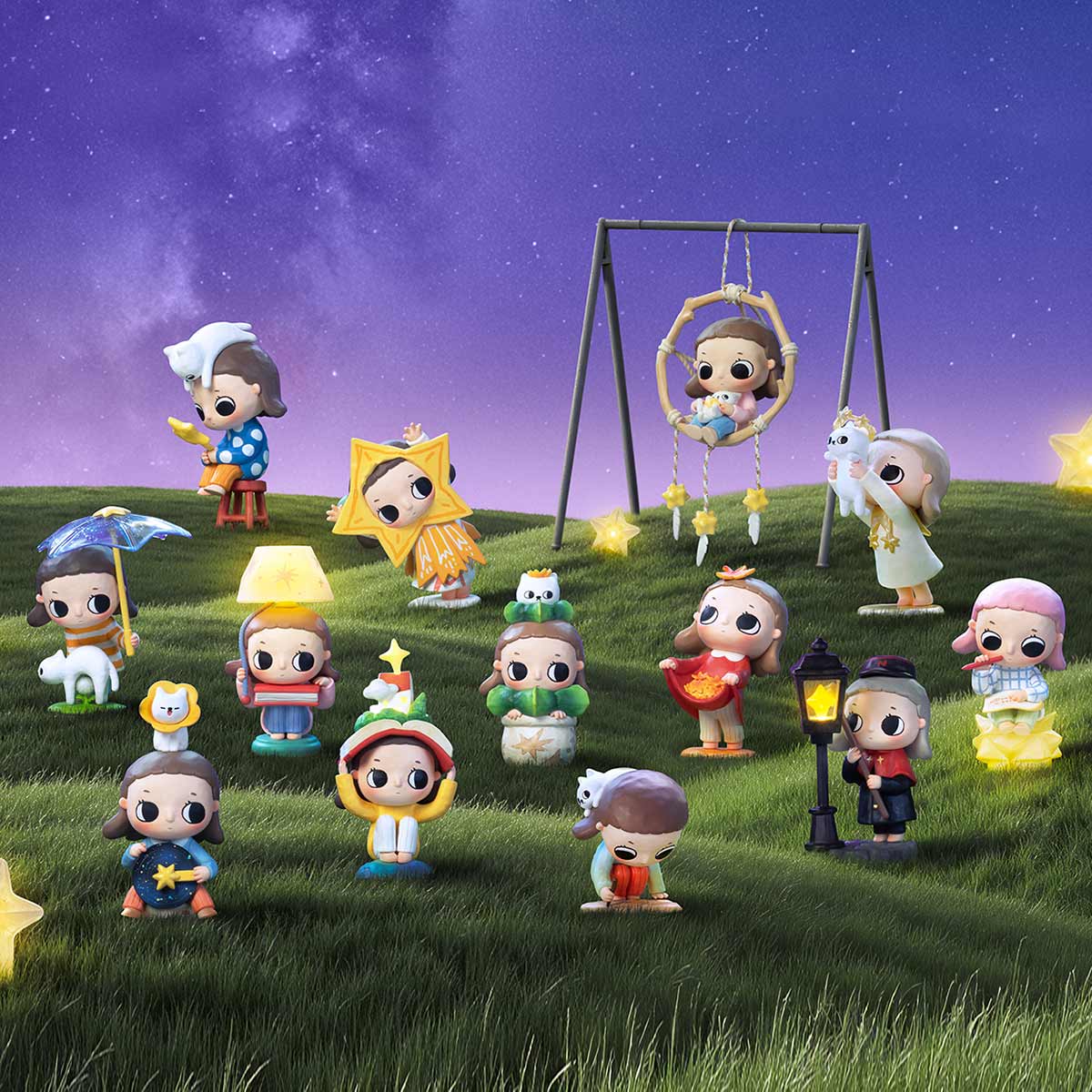 Blind Box -POP MART Nyota We are All Stars Series Figures