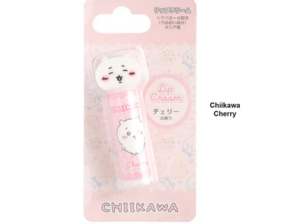 Chiikawa "Sweet Cherry" Moisturizing Lip Cream with 3D Character Cap