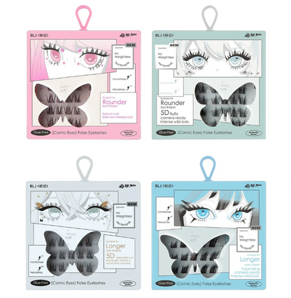 BSJ Comic Eyes Glue-Free False Eyelashes Series (Butterfly Edition)