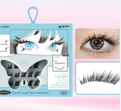 BSJ Comic Eyes Glue-Free False Eyelashes Series (Butterfly Edition)