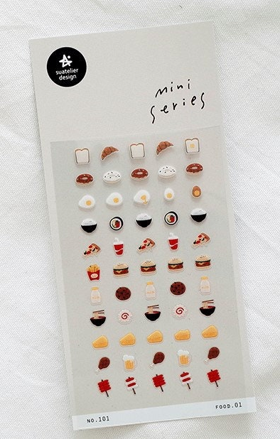 Suatelier Stickers No. 101 : food.01
