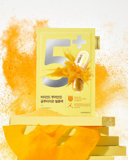 Numbuzin No.5 Vitamin Highlighted Tissue Mask