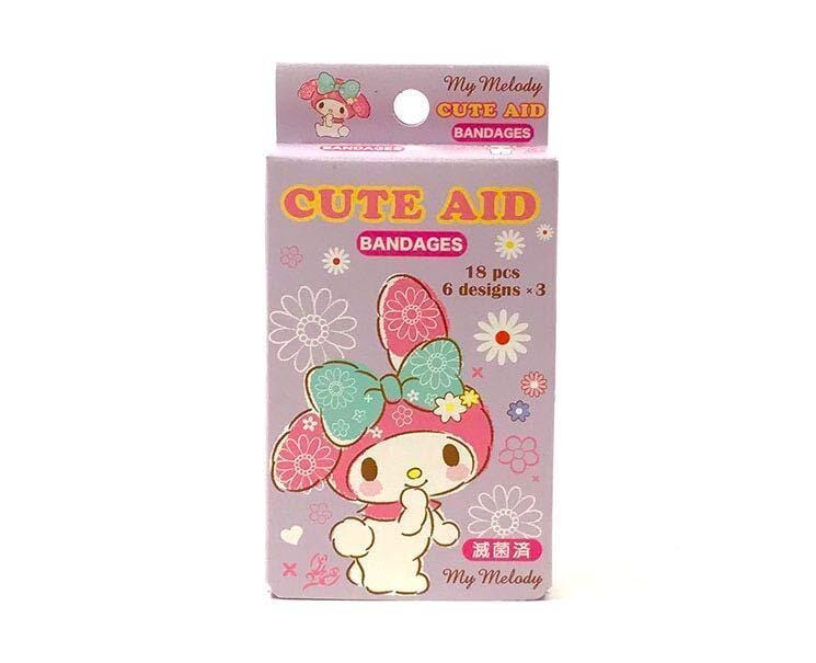 Sanrio My Melody "Cute Aid" Decorative Bandages - 18 Pieces