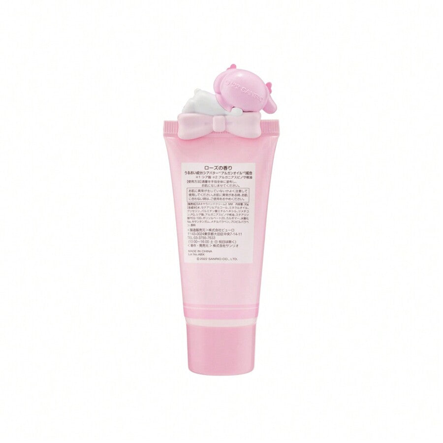 Sanrio My Melody Rose Scented Hand Cream - 30g with 3D Figurine Cap