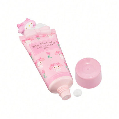 Sanrio My Melody Rose Scented Hand Cream - 30g with 3D Figurine Cap