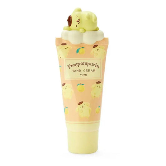 Sanrio Pompompurin Yuzu Scented Hand Cream - 30g with 3D Figurine Cap