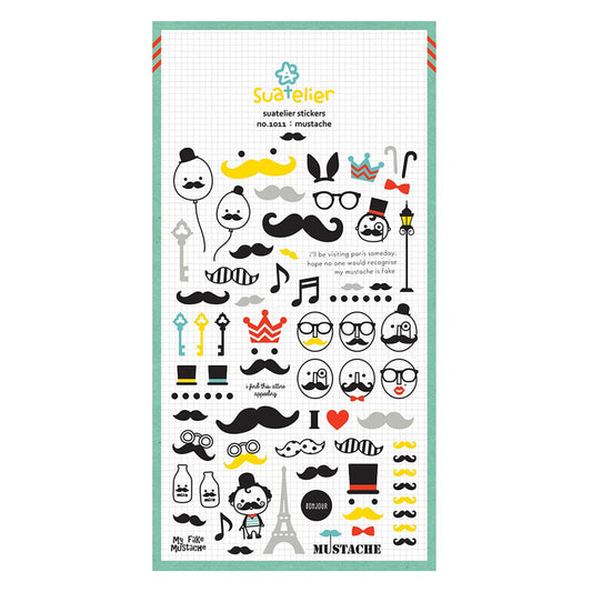 Suatelier Stickers_1011 MUSTACHE