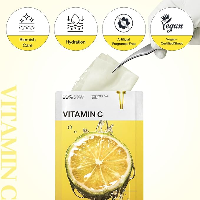 MEDIHEAL !+ Masque Essentiel Vita (1 pièce)